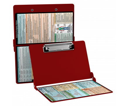WhiteCoat Clipboard® - Red Wildland Firefighter Edition
